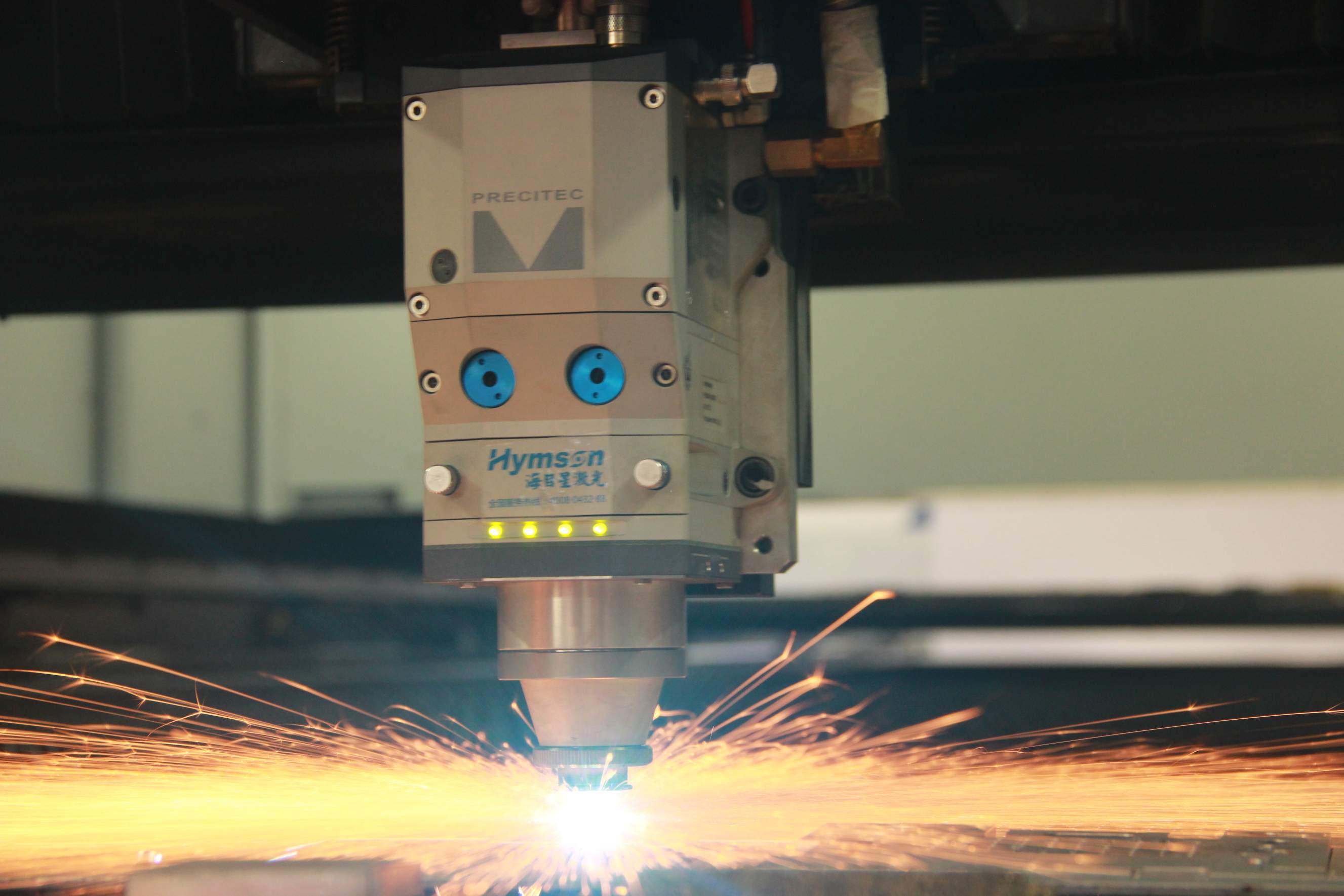 Hymson 15 metrów długości seria HF - ekstra duża maszyna do cięcia laserem światłowodowym