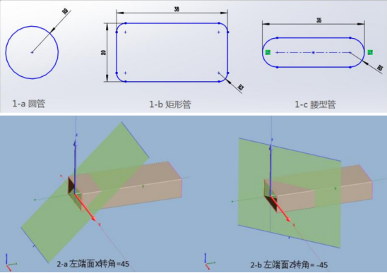 Proces CAD dla cięcia laserowego rur