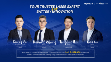 Battery Show Europe 2024: Hymson zaprasza do zapoznania się z rozwiązaniami laserowymi dla innowacji w zakresie akumulatorów